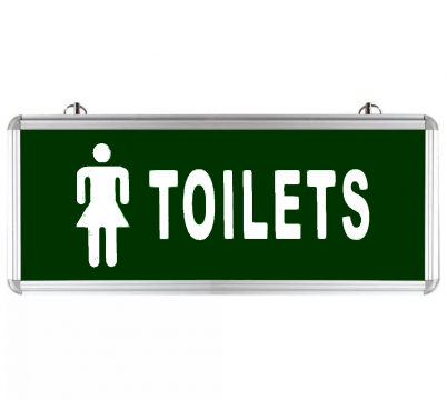 Lampa iluminat emergenta toaleta femei cu o singura fata de la Prevenirea Pentru Siguranta Ta G.i. Srl