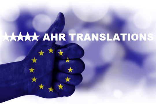 Traduceri AHR de la Agentia Nationala AHR Traduceri