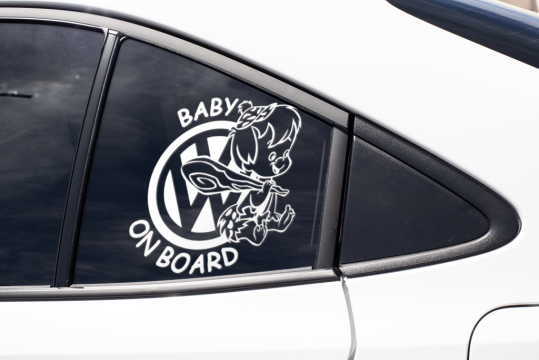 Sticker auto - Baby on board - VW de la Elvis Fit Enterprises Srl