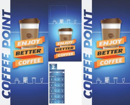 Set colant integral Coffeepoint automat de cafea boabe de la Vending Master Srl