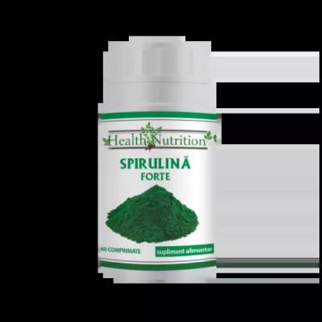 Supliment alimentar spirulina Forte 500mg 60 comprimate de la Pfa Florea Florin Robertino