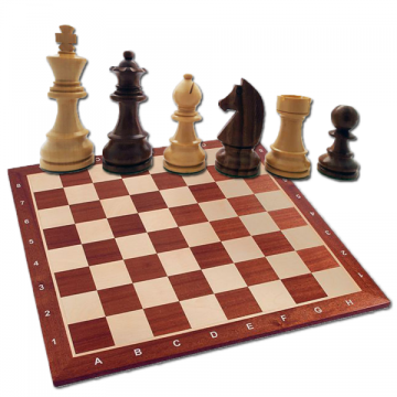 Sah Combo set cu Piese Staunton 5 Clasic si tabla mahon no.5 de la Chess Events Srl