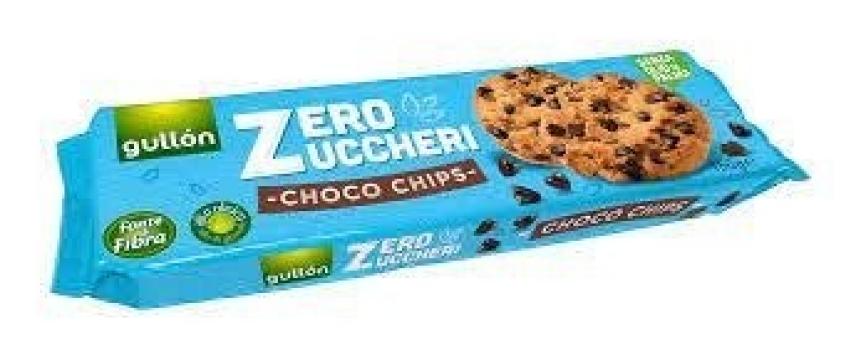Biscuiti Gullon Choco Chip Zero Zahar Gr.150