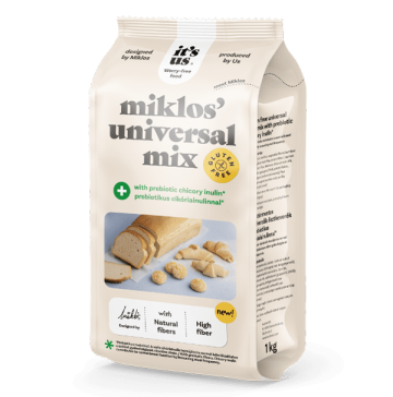 Mix universal Miklos 1 kg cu inulina din cicoare de la Naturking Srl