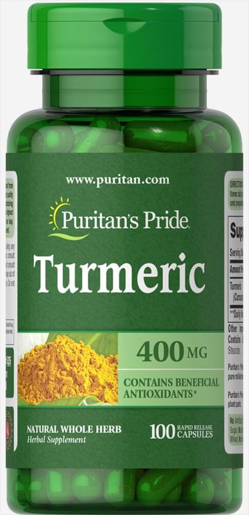 Supliment alimentar Puritan Pride Turmeric 400mg de la Krill Oil Impex Srl