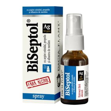 Spray BiSeptol 20 ml cu propolis, albastru de metilen