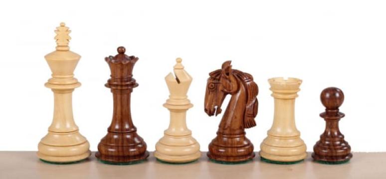 Piese sah lemn Staunton 7 Columbia, Clasic de la Chess Events Srl