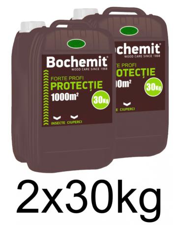 Tratament lemn exterior Bochemit Forte Profi verde 2x30 kg de la Deposib Expert