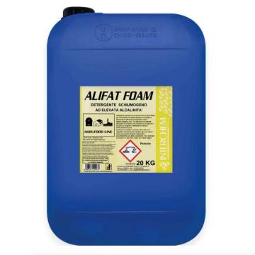 Detergent caustic degresant spumant industria carnii Alifat