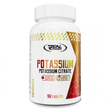 Supliment alimentar Real Pharm Potasiu citrat 1000 mg