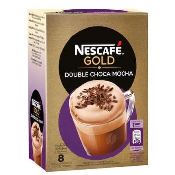Cappuccino Nescafe Gold Double Choca Mocha  8x18.5g