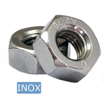 Piulita inox M6 hexagonala - 200 buc/cutie de la Marisim Total Instal Srl