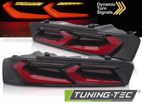 Stopuri LED Tailights rosu negru Chevrolet Camaro 16-18 de la Kit Xenon Tuning Srl