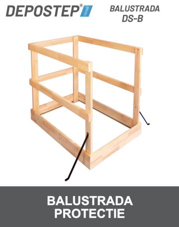 Balustrada de protectie scara de pod Depostep DS-B