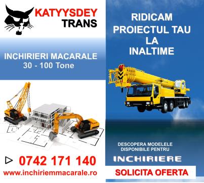 Inchirieri macarale de la Katyysdey Trans Srl