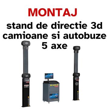 Montaj stand de directie 3d camioane si autobuze 5 axe