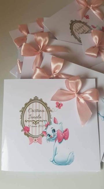 Invitatie botez pisica Marie