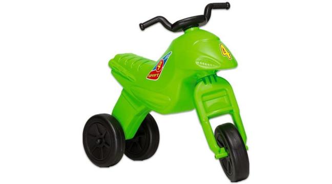 Jucarie Motocicleta mica cu pedale, verde Super Bike 4 Maxi