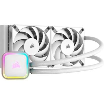 Cooler procesor Corsair H100i RGB Elite Liquid alb de la Eve Nasia S.r.l