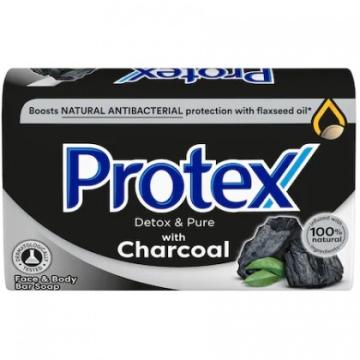 Sapun solid Protex Detox Pure Charcoal cu ingredient natural de la Emporio Asselti Srl