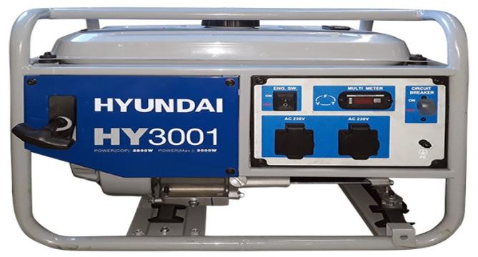 Generator benzina Standard Monofazat 2.8 KW, HY3001, Hyundai