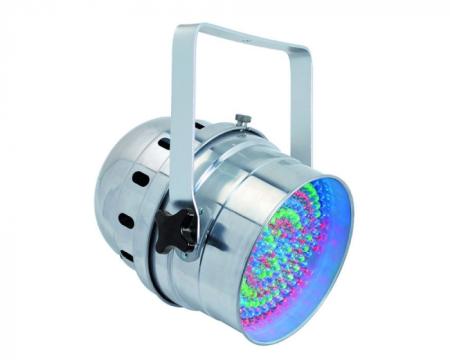 Proiector lumini disco cu LED PAR 64 RGB, V2 silver de la Www.oferteshop.ro - Cadouri Online