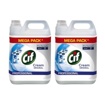 Crema de curatat non-abraziva Cif Pro Formula 2x5l