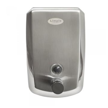 Dozator inox pentru sapun, Limpio SD101 de la Xtra Time Srl