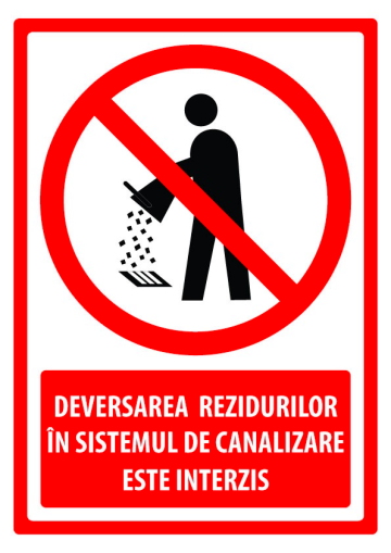 Indicator deversarea reziduurilor in sistemul de canalizare de la Prevenirea Pentru Siguranta Ta G.I. Srl