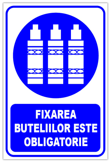 Indicator fixarea buteliilor este obligatorie