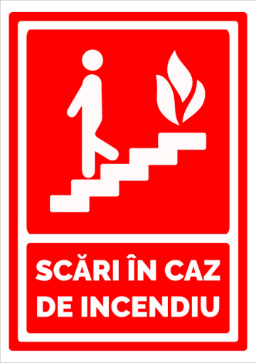 Indicator pentru scari in caz de incendiu de la Prevenirea Pentru Siguranta Ta G.I. Srl