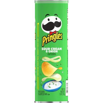 Chips Pringles 165g crema de smantana si ceapa