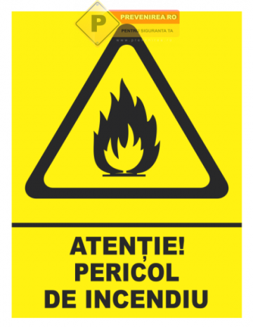 Indicator pentru pericole de incendii