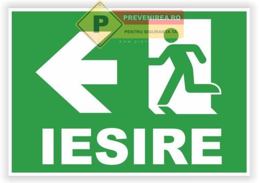 Indicator pentru semnalizare iesire in stanga de la Prevenirea Pentru Siguranta Ta G.I. Srl