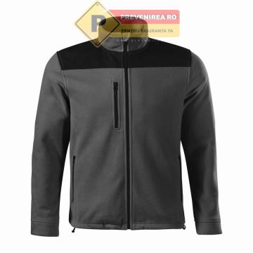 Jachete polar unisex gri deschis pentru protectie