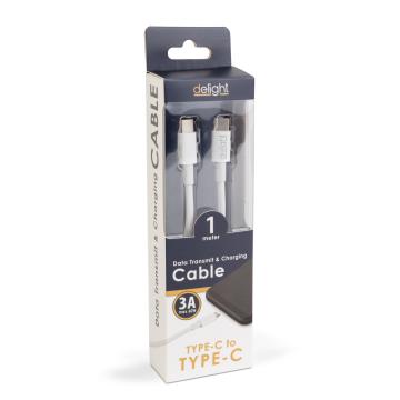 Cablu de date - Type C - 3A - 60W de la Rykdom Trade Srl