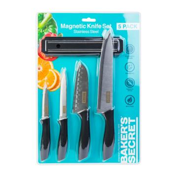 Set 5 piese cutite + consola magnetica de bucatarie