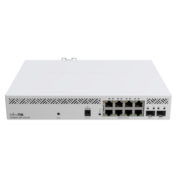 Switch, 8 x Gigabit PoE, 2 x SFP+ 10Gbps, Management - Mikro de la Big It Solutions