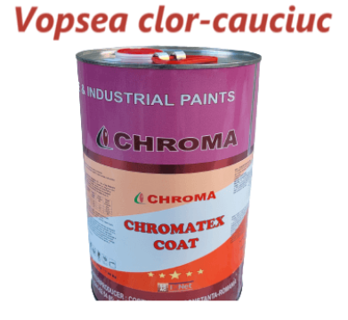 Vopsea elastica Cromatex 5kg gri