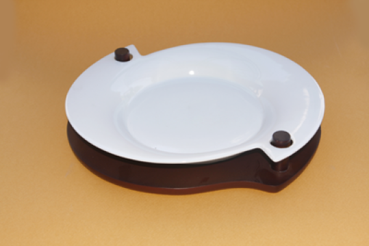 Platou rotund portelan 20cm JC6260-3 fara suport