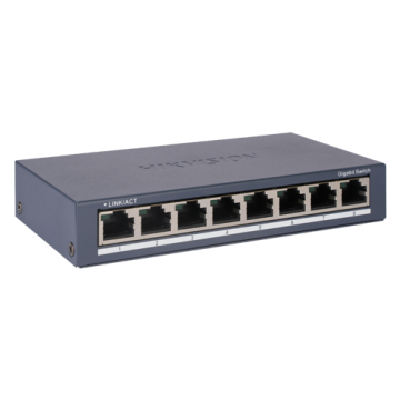 Switch 8 porturi Gigabit - Hikvision DS-3E0508-O