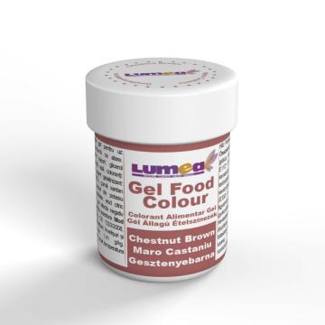 Colorant alimentar gel maro castaniu, 30g