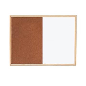 Tabla magnetica combi (whiteboard+pluta) 60x90 cm, Visual de la Arca Hobber Srl