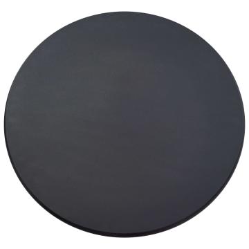 Masa de bar, negru, 60 x 107,5 cm, MDF