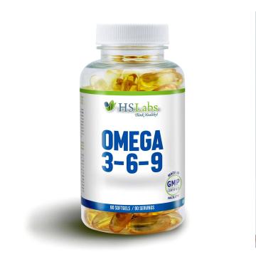 Supliment alimentar HS Labs Omega 3-6-9, 90 gelule moi de la Krill Oil Impex Srl