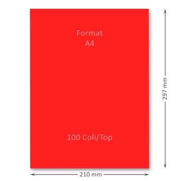 Hartie color pentru copiator A4, 80g/mp, 100 coli