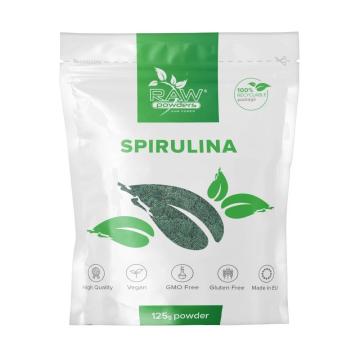 Supliment alimentar Raw Powders Spirulina - 250 grame
