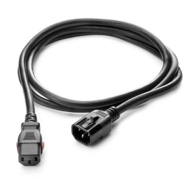 Cablu HPE C19 - C20 WW 250V 16Amp 0.7m Black Locking de la Risereminat.ro