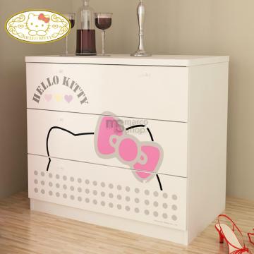 Comoda copii sertare late Hello Kitty Simple de la Marco Mobili Srl