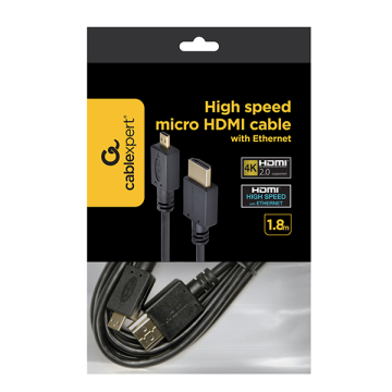 Cablu Gembird HDMI v.1.3 A-D microHDMI T-T 1.8m cc-hdmid-6 de la Elnicron Srl